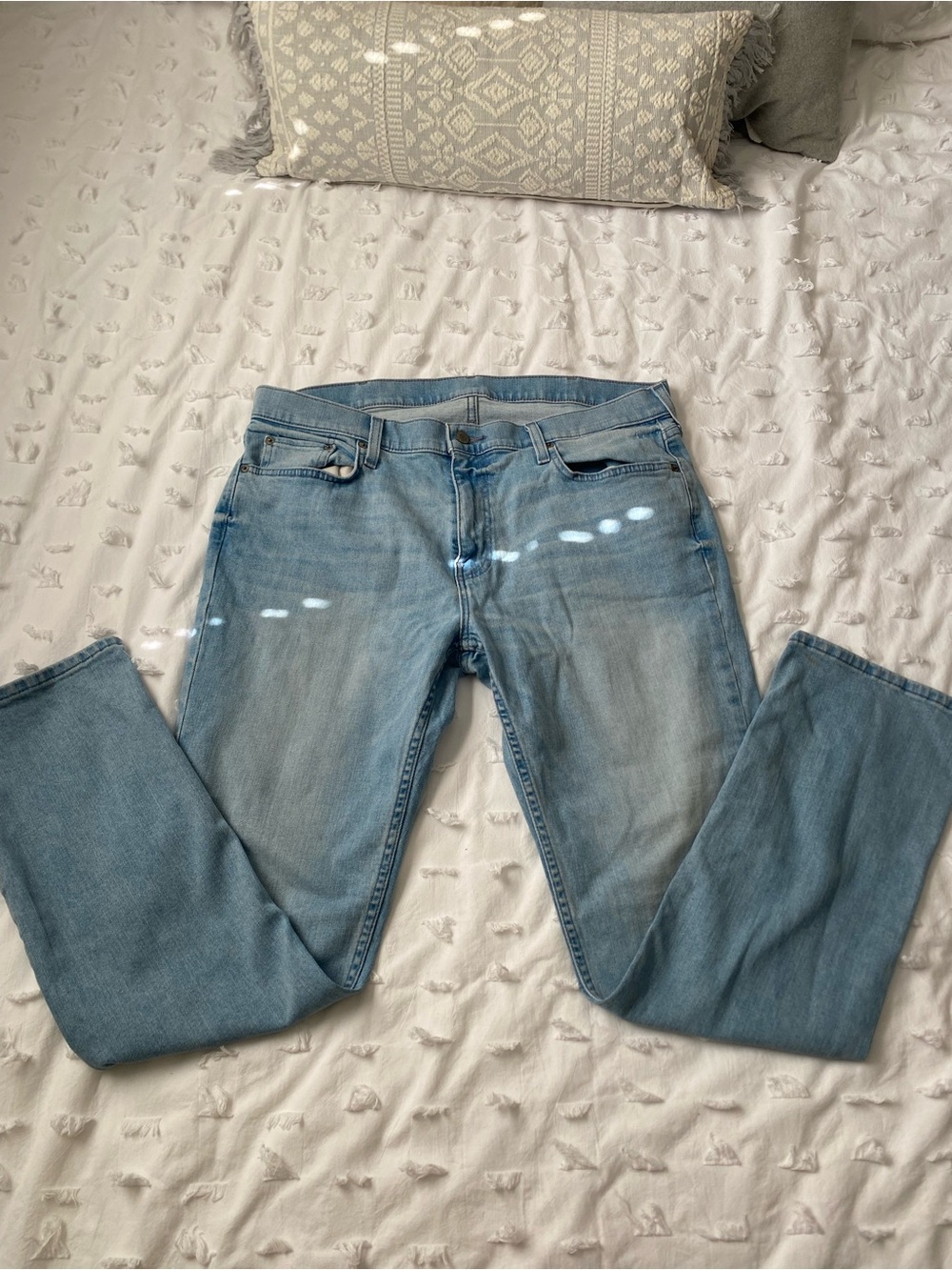 Hollister Light Wash Straight Men's Jeans